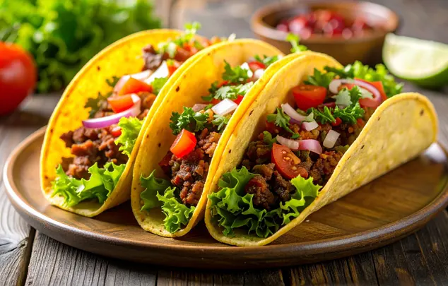 Tacos épicés aux saveurs mexicaines